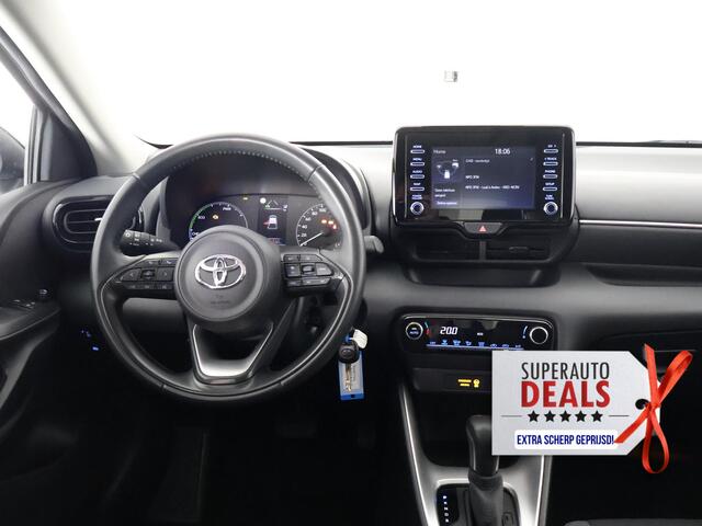 Toyota YARIS 1.5 HYB 1e EIG GARANTIE TOT 11-2032* BLACK & WHITE BIJNA 2023. CLOUD NAVI.CLIMA.CRUISE