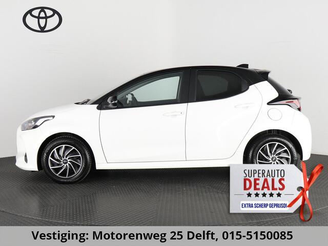 Toyota YARIS 1.5 HYBRIDE GARANTIE TOT 2033* BLACK & WHITE BIJNA 2023. CLOUD NAVI.CLIMA.CRUISE