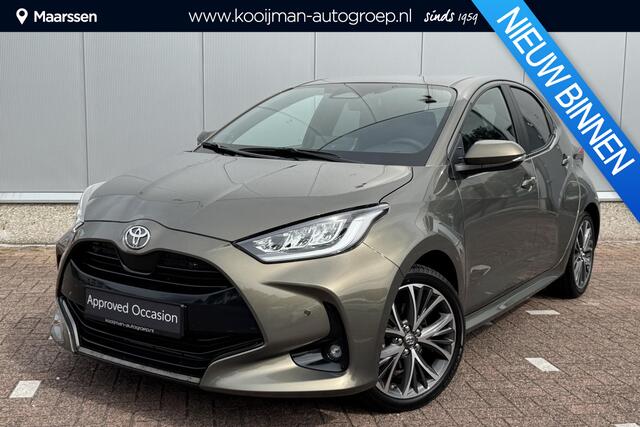 Toyota YARIS 1.5 Hybrid 130 Executive Stoel- & Stuur verwarming, HUD, Dodehoek detectie, Parkeersensoren rondom, JBL, LED, Leder met premium stof, Smart Key