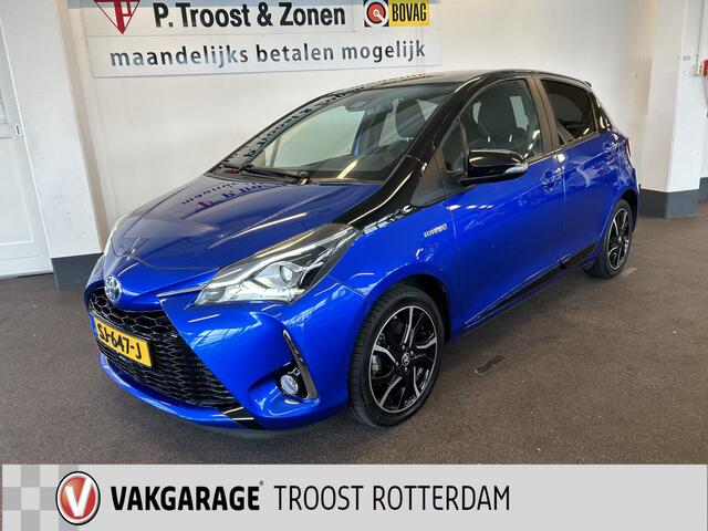 Toyota YARIS 1.5 Hybrid Bi-Tone Plus Automaat | Panoramadak | NL AUTO | Achteruitrijcamera | Navigatie | Cruise control | Climate control | Apple carplay | Elek. inklapbare spiegels