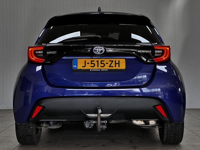 Toyota YARIS 1.5 Hybrid Dynamic/ Dealer Onderhouden!/ Trekhaak!/ Automaat/ LED Koplampen/ Apple+Android/ DAB+/ 16''LMV/ Grootlichtass./ Camera/ Clima/ Navi/ Cruise/ Bluetooth/ Multi.LEDER.Stuur/ Elek.Pakket/ Isofix/ Getint G