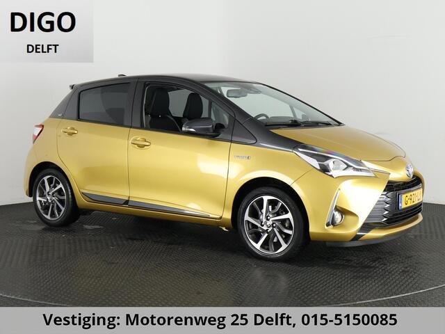Toyota YARIS 1.5 HYBRID GOLD LIMITED EDITION.GARANTIE 8-2029 1e EIG.AFNEEMBARE TREKHAAK CLIMA. CRUISE.