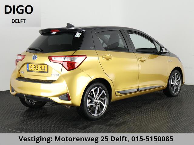 Toyota YARIS 1.5 HYBRID GOLD LIMITED EDITION.GARANTIE 8-2029 1e EIG.AFNEEMBARE TREKHAAK CLIMA. CRUISE.