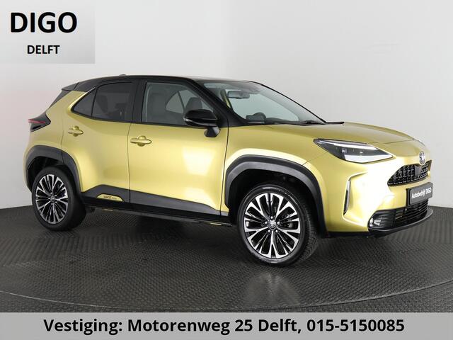 Toyota YARIS Cross 1.5 HYBRIDE EXECUTIVE BI-TONE GARANTIE TOT 9-2032 DODE HOEK DETECTIE.STOEL VERWARMING.TREKHAAK
