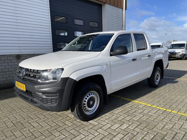 Volkswagen AMAROK 3.0 TDI 164pk 4 Motion Plus Cab Trendline / 2 persoons / vaste prijs rijklaar ¤ 19.950 ex btw / lease vanaf ¤ / 4x4 / airco / mag 3000 kg trekken / euro 6 diesel / bpm vrij