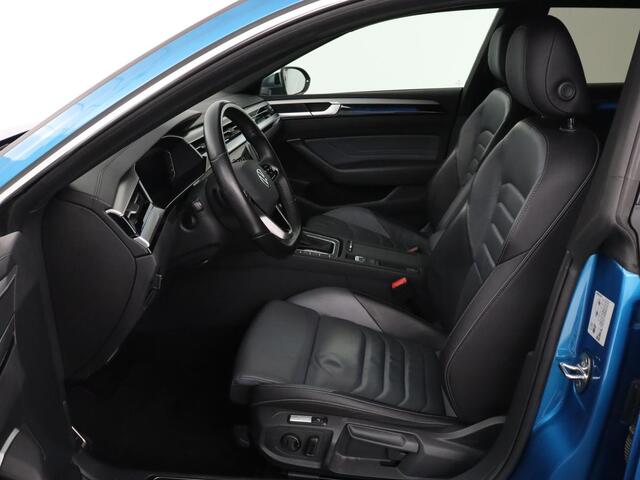 Volkswagen Arteon 1.4 TSI eHybrid Elegance | Nappaleder | Stoel & stuurverwarming | Camera | Massage | Matrix LED | Adaptive cruise | Navigatie | Achterbankverwarming | Virtual Cockpit | PHEV