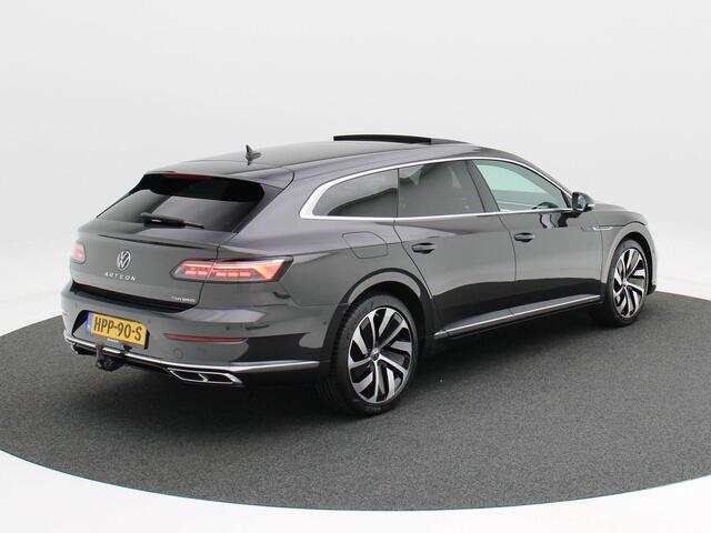 Volkswagen Arteon Shooting Brake 1.4 TSi 218 Pk Automaat eHybrid R-Line Business+ | Head-Up | Full LED | 360° Camera | Trekhaak | Panorama Dak | Stoel en Stuur Verwarming | Elektrische Achterklep | Carplay | Navigatiesysteem | Climate Control | 19 Inch | 69.579 Km!!