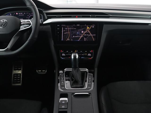 Volkswagen Arteon 1.4 eHybrid R Line | Trekhaak | Leder/Alcantara | Massage | Camera | Adaptive cruise | Achterbankverwarming | Virtual Cockpit | Matrix LED | Carplay | Navigatie | PHEV | Plug In