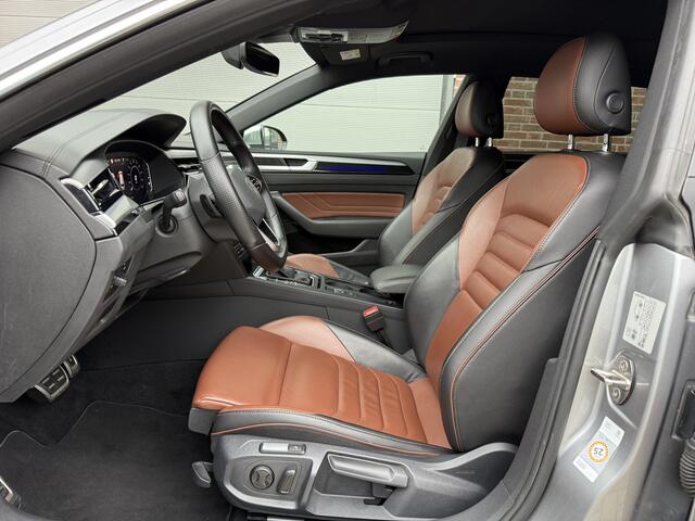 Volkswagen Arteon Shooting Brake 1.4 TSI eHybrid PANO/TREKHAAK/TWO-TONE LEER/TTREKHAAK/360CAMERA/ACC/18"MUSCAT/CARPLAY/STANDKACHEL/SFEER/VIRTUAL/MATRIX/DONKERE HEMEL/VOLLEDIG VW DEALER HISTORIE