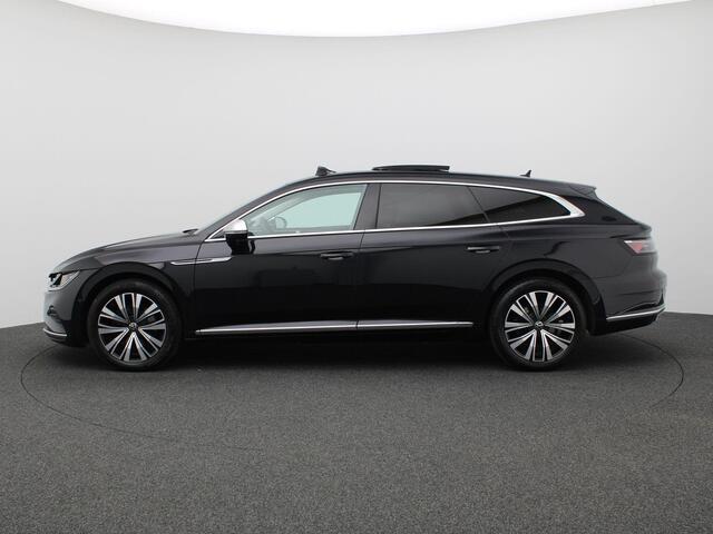 Volkswagen Arteon Shooting Brake 1.4 TSI eHybrid Elegance Business+ 218PK DSG Panoramadak, Trekhaak, Leder, Standkachel, Achteruitrijcamera, Head-up Display, Stoelverwarming voor + achter, Easy Open, Keyless, Alarm, 18'' LM Velgen