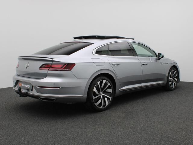 Volkswagen Arteon 1.5 TSI Business R 150PK DSG Pano-Schuifdak, Trekhaak, Achterruitrijcamera, Stoelverwarming, Adaptieve Cruise Control, Keyless, Virtual Cockpit, Elektr. Achterklep, Navigatie, 19" LM Velgen