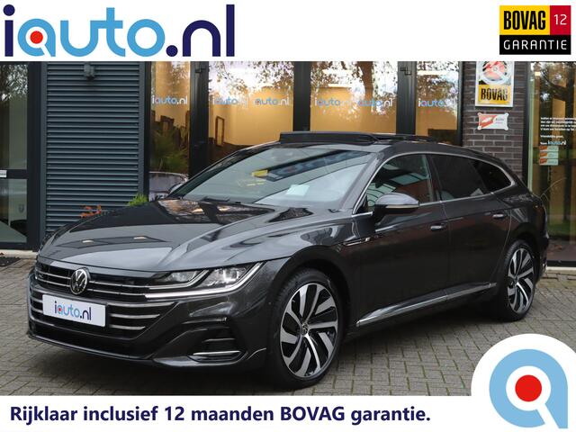 Volkswagen Arteon Shooting Brake 1.4 TSI eHybrid R-Line Pano/IQ.Light/360/Navi Pro/Head-up/Keyless/Elek. lederen R Sportstoelen/DCC/ACC/Virtual Cockpit/Trekhaak wegkl.