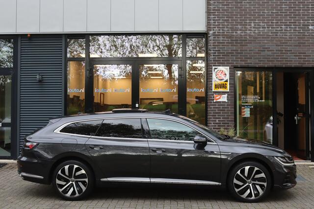 Volkswagen Arteon Shooting Brake 1.4 TSI eHybrid R-Line Pano/IQ.Light/360/Navi Pro/Head-up/Keyless/Elek. lederen R Sportstoelen/DCC/ACC/Virtual Cockpit/Trekhaak wegkl.