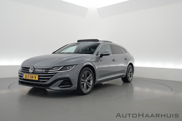 Volkswagen Arteon Shooting Brake 1.4 TSI eHybrid R-Line Business+ | Pano | HUD | 360cam | Massage | Elek. Trekhaak | Stoel- Stuurverw. | Adapt. Cruise