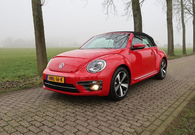 Volkswagen BEETLE (NEW) Cabriolet 1.2 TSI Sound Xenon Fender Camera Navigatie 18 inch Windscherm Airco-ecc Cruise Stoelverwarming Dealeronderhouden Faceliftmodel