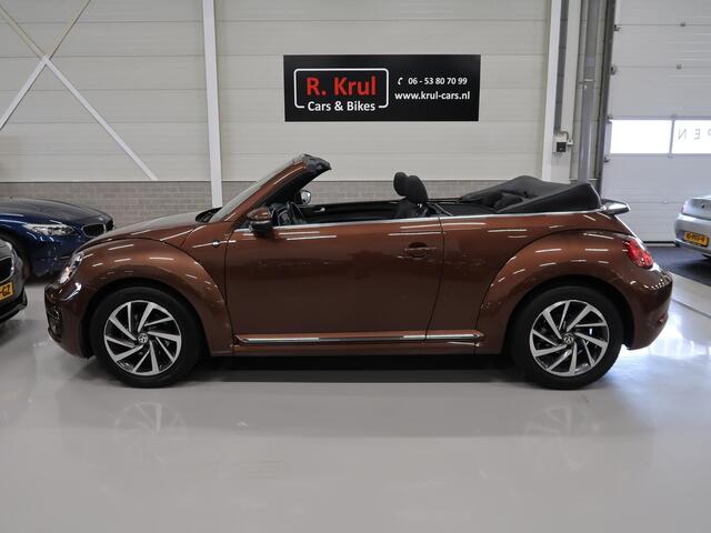 Volkswagen BEETLE (NEW) Cabriolet 1.2 TSI Sound 2018 Camera Navigatie App Connect Stoelverwarming Airco-ECC Windscherm Boekjes 17 inch Sportvelgen PDC Bluetooth Cruisecontrol