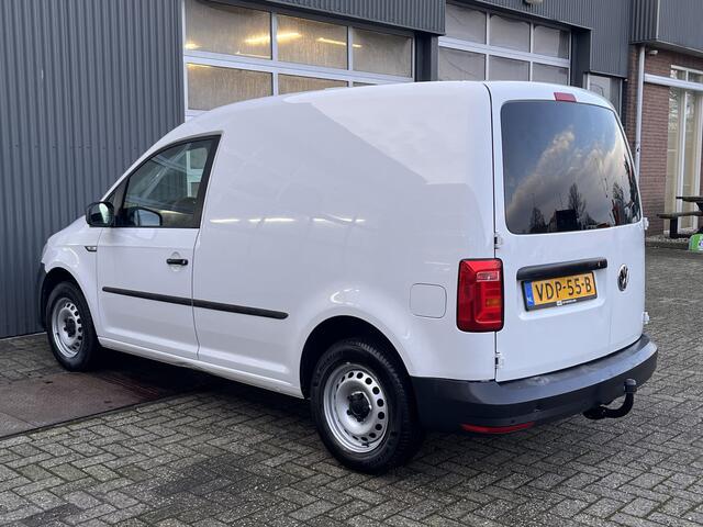 Volkswagen CADDY 1.4 TGI L1H1 EcoFuel Aardgas/Benzine Airco Cruise controle Trekhaak 1300kg Kastinrichting Telefoonverbinding 2-Persoons Navigatiesysteem Parkeersensoren achter