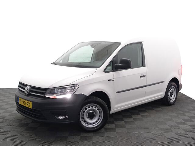 Volkswagen CADDY 2.0 TDI Euro 6 Comfortline- RVS Kastinrichting, Carplay, Navi, Clima, Cruise, Grijs kenteken