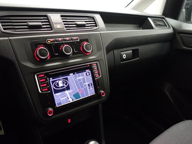 Volkswagen CADDY 2.0 TDI Euro 6 Comfortline- RVS Kastinrichting, Carplay, Navi, Clima, Cruise, Grijs kenteken