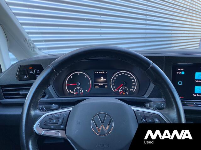 Volkswagen CADDY Cargo 2.0TDI L1H1 120PK Automaat Cruise Navi Car-Play Sensoren ACC Multifunctioneel stuurwiel