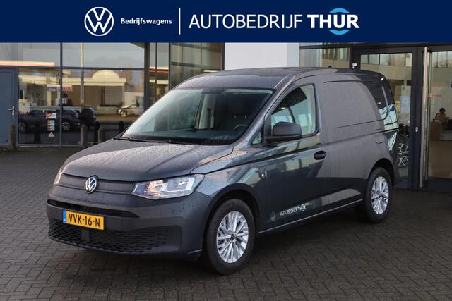 Volkswagen CADDY Cargo 2.0 TDI Exclusive 16" LMV achteruitrijcamera ergo stoel lat om lat navigatie multifunctioneel stuurwiel cruise control dichte achterdeuren laadvloer trekhaak