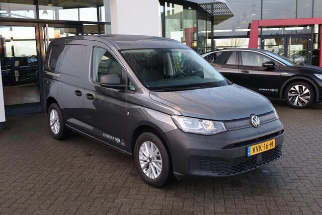 Volkswagen CADDY Cargo 2.0 TDI Exclusive 16" LMV achteruitrijcamera ergo stoel lat om lat navigatie multifunctioneel stuurwiel cruise control dichte achterdeuren laadvloer trekhaak