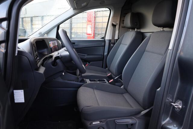 Volkswagen CADDY Cargo 2.0 TDI Exclusive 16" LMV achteruitrijcamera ergo stoel lat om lat navigatie multifunctioneel stuurwiel cruise control dichte achterdeuren laadvloer trekhaak