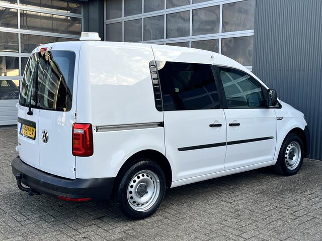 Volkswagen CADDY 2.0 TDI L1H1 2x Schuifdeur Airco Cruise controle Trekhaak 1400kg trekgewicht Telefoon verbinding kastinrichting Ladekasten 1e eigenaar 2-Persoons Euro 6