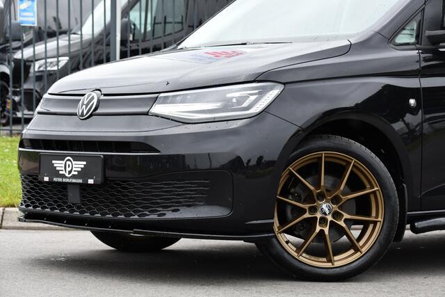 Volkswagen CADDY Cargo 2.0 TDI black Edition Camera, Cruise, Carplay, Stoelverwarming, Automaat, 122PK, Sensoren, LED, Multimedia, UNIEK!