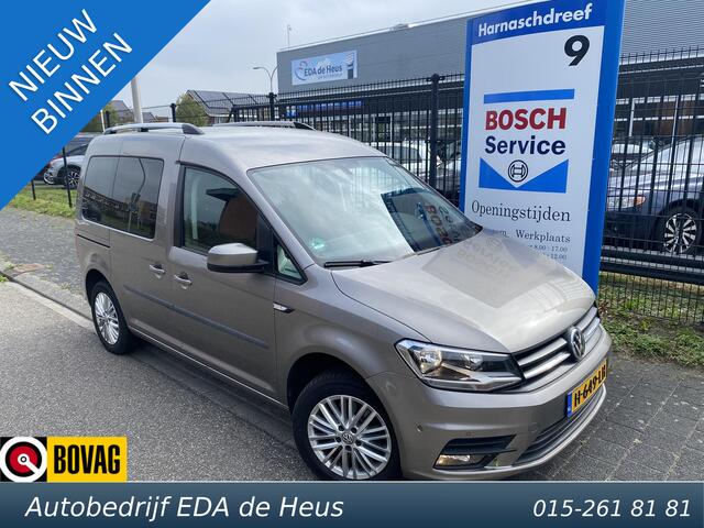 Volkswagen CADDY 1.4 TSi 130pk DSG-automaat Family Life met o.a. navi, cruise, donker glas, camera, etc.