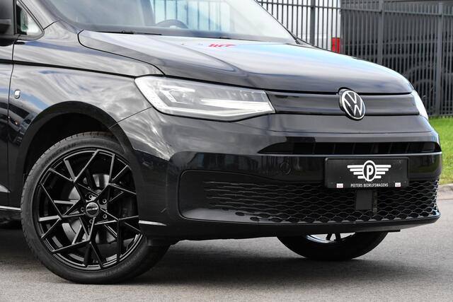 Volkswagen CADDY Cargo 2.0 TDI Black Edition Virtual, Camera, Stoelverwarming, 122pk, Automaat, LED, Trekhaak, Carplay, Uniek!