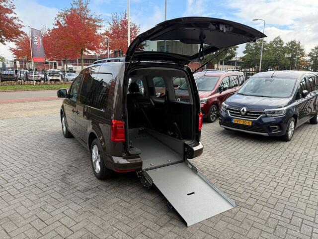 Volkswagen CADDY 1.4 TSI 125pk Rolstoelauto - Zeer Luxe Uitvoering - Rolstoelvervoer