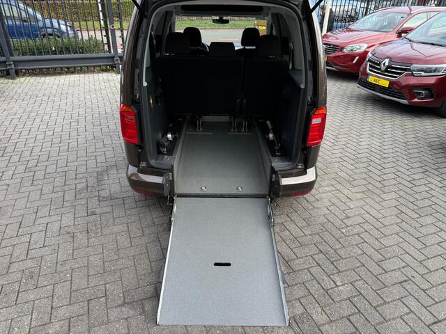 Volkswagen CADDY 1.4 TSI 125pk Rolstoelauto - Zeer Luxe Uitvoering - Rolstoelvervoer