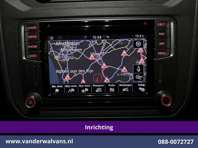 Volkswagen CADDY 2.0 TDI 102pk L2H1 Inrichting Euro6 Airco | Navigatie | Apple Carplay | Android Auto | Cruisecontrol LED, Parkeersensoren, Verwarmde voorruit