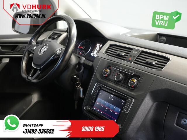 Volkswagen CADDY 2.0 TDI 100 pk DSG Aut. BPM VRIJ! Edition 35 Carplay/ Stoelverw./ Standkachel/ Cruise/ Airco/ PDC/ LMV/ Dakdragers/ Trekhaak/ Inrichting