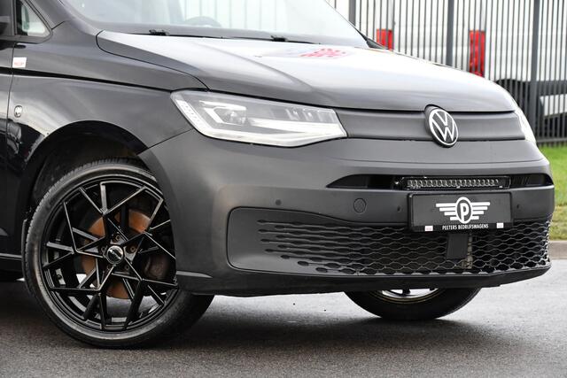 Volkswagen CADDY Cargo 2.0 TDI Black Edition Cruise, Camera, Carplay, LED, NAVI, Automaat, Klep, 122pk, Stoelverwarming, Uniek!
