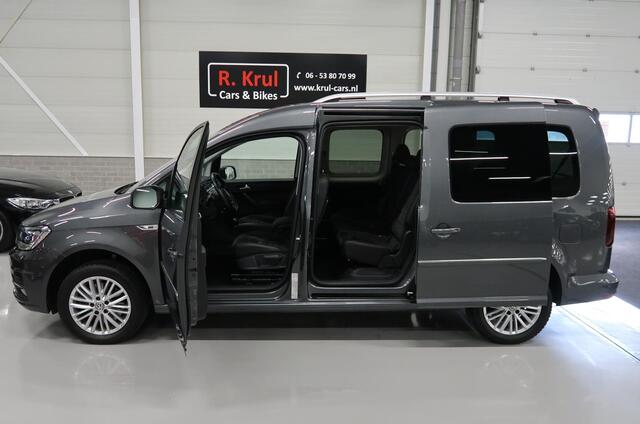 Volkswagen CADDY MAXI 1.4 TSi 92kW BMT Maxi Highline 7 persoons App connect Leer/Alcantara 1e Eigenaar Airco-ecc LMC PDC Cruise control Extra getint glas Onderhoud aanwezig Nette staat