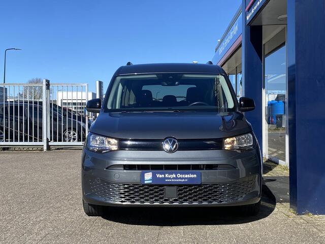 Volkswagen CADDY MAXI 1.5 TSI 7p / Automaat / NL-Auto / 2e-Eigenaar / Stoelverwarming / Adaptieve Cruise-Control / Apple-Carlay & Android-Auto / Zijschuifdeur Links en Rechts / Climate-Control / DAB Radio-Bluetooth / Navi / PDC V+A met Camera / 17'' LMV / ENZ.