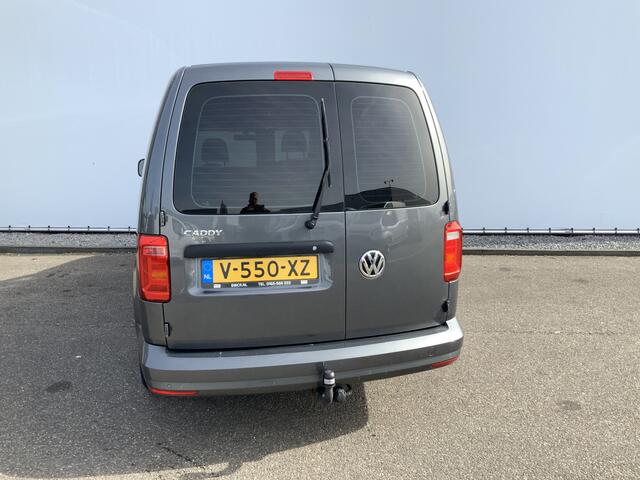 Volkswagen CADDY MAXI 2.0 TDI L2H1 BMT Exclusive Edtion Airco Navi Cruise Trekhaak 1500 kg Alu Velg Side bar Euro 6