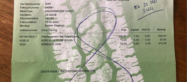 Volkswagen CADDY MAXI 2.0 TDI L2H1 BMT Trendline | 2016 | 102 pk | NIEUWE KOPPELING!