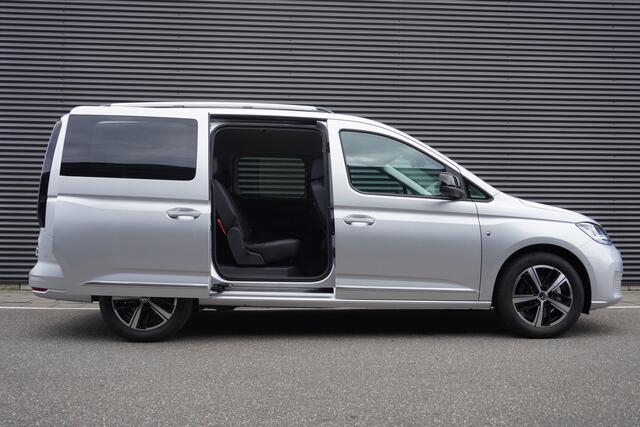 Volkswagen CADDY MAXI 1.5 TSI Hybride Style 1.5 TSI Hybride DSG, Climatronic, Achterdeuren met ruit, Trekhaak, App connect draadloos, Navigatie, Alarm, LED koplampen