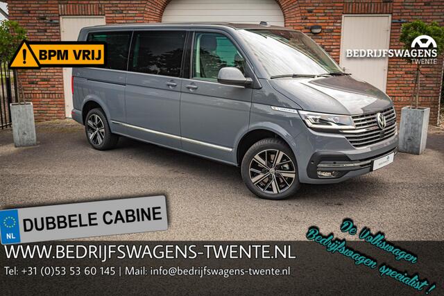 Volkswagen CARAVELLE T6.1 2.0 TDI 204 PK DSG L2H1 A-KLEP ACC | LED | Leder | Side Assist | Privacy glass |