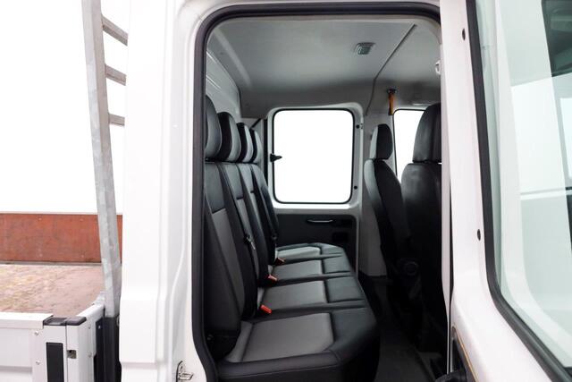 Volkswagen CRAFTER 35 2.0 TDI 140pk L3 D.C. Open laadbak Trekhaak 3000kg 11-2017