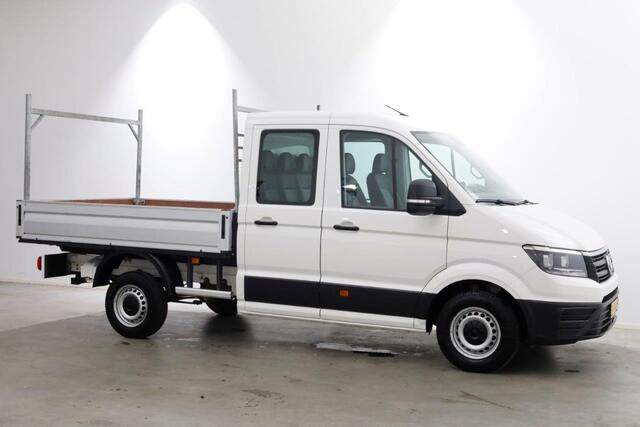 Volkswagen CRAFTER 35 2.0 TDI 140pk L3 D.C. Open laadbak Trekhaak 3000kg 11-2017
