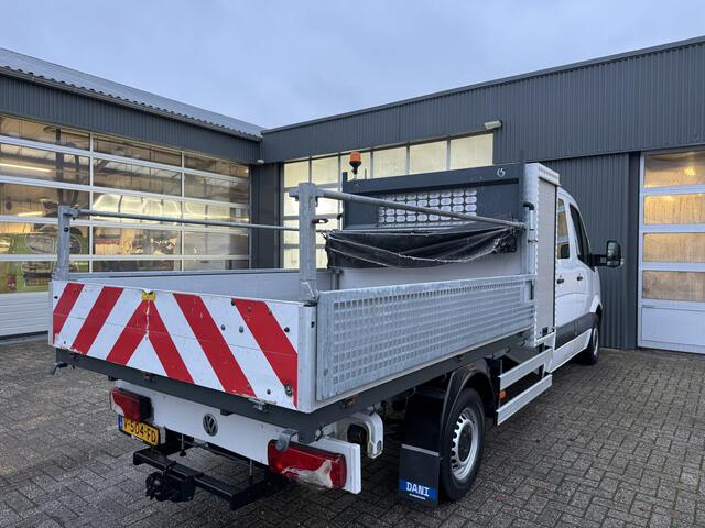 Volkswagen CRAFTER 2.0 TDI Maxi Kipper 3500kg trekgewicht Euro 6 Airco Cruise controle 6-Persoons Telefoonverbinding Gereedschapskist Kieper Open laadbak Pick-up Bpm vrij