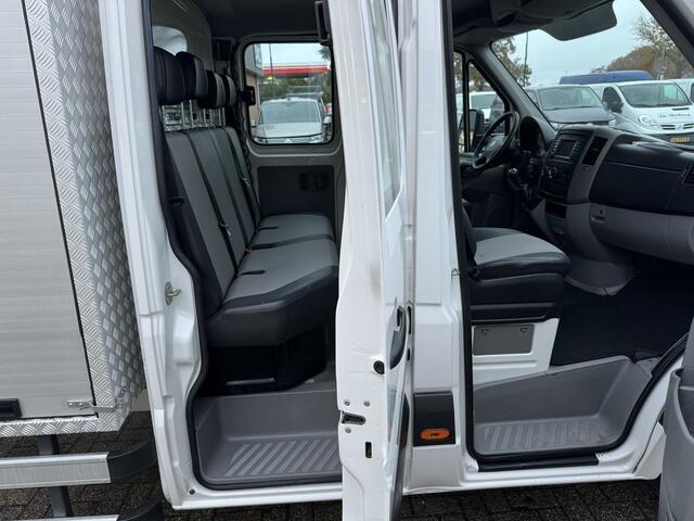 Volkswagen CRAFTER 2.0 TDI Maxi Kipper 3500kg trekgewicht Euro 6 Airco Cruise controle 6-Persoons Telefoonverbinding Gereedschapskist Kieper Open laadbak Pick-up Bpm vrij