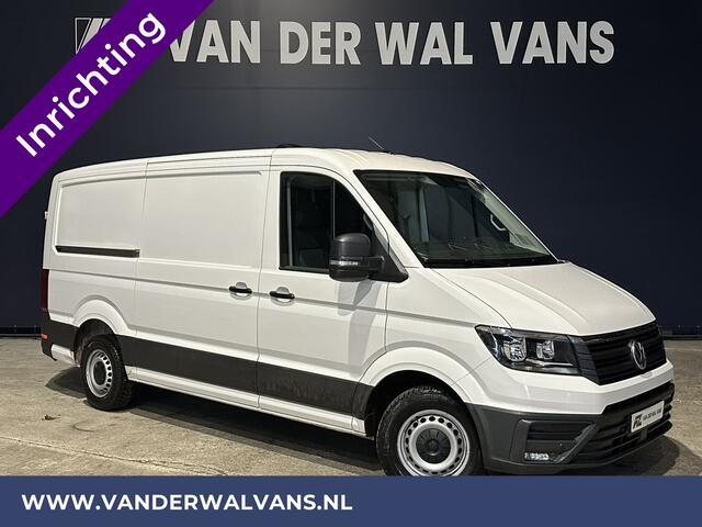 Volkswagen CRAFTER 2.0 TDI 141pk L3H2 L2H1 inrichting Euro6 Airco | Navigatie | Camera | Apple Carplay Android Auto, Parkeersensoren, Bijrijdersbank