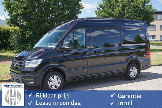 Volkswagen CRAFTER 35 2.0 177 L3H3 AUT Facelift 13" Navi, Cam, Gev. Stoel, LED, 2x Schuifdeur!! NR. T177*