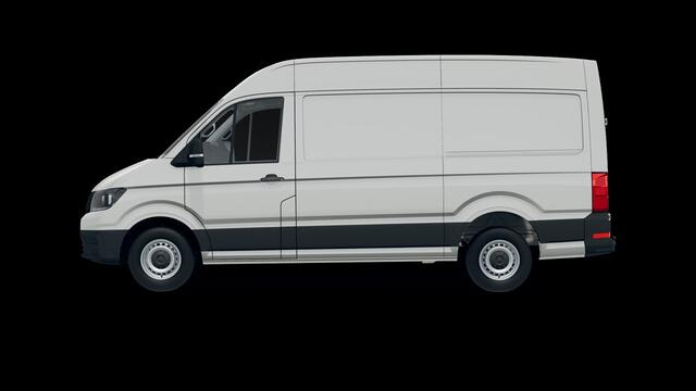 Volkswagen CRAFTER Bedrijfswagens Trendline L3H3 2.0 TDI (140 pk) 103 kW pk 6 vers. Bijrijdersbank inclusief opbergvak | Middelhoog dak (h3) | Radio composition met 10" touch- kleurendisplay | Stoelbekleding kunstleder "mesh" |