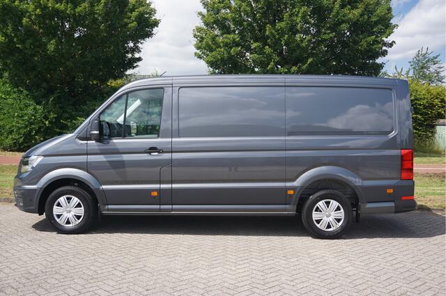 Volkswagen CRAFTER 35 177PK L3H2 AUT Facelift BPM VRIJ!! 13" Navi, Cam, Gev. Stoel, Alarm, LED!! NR. C004*